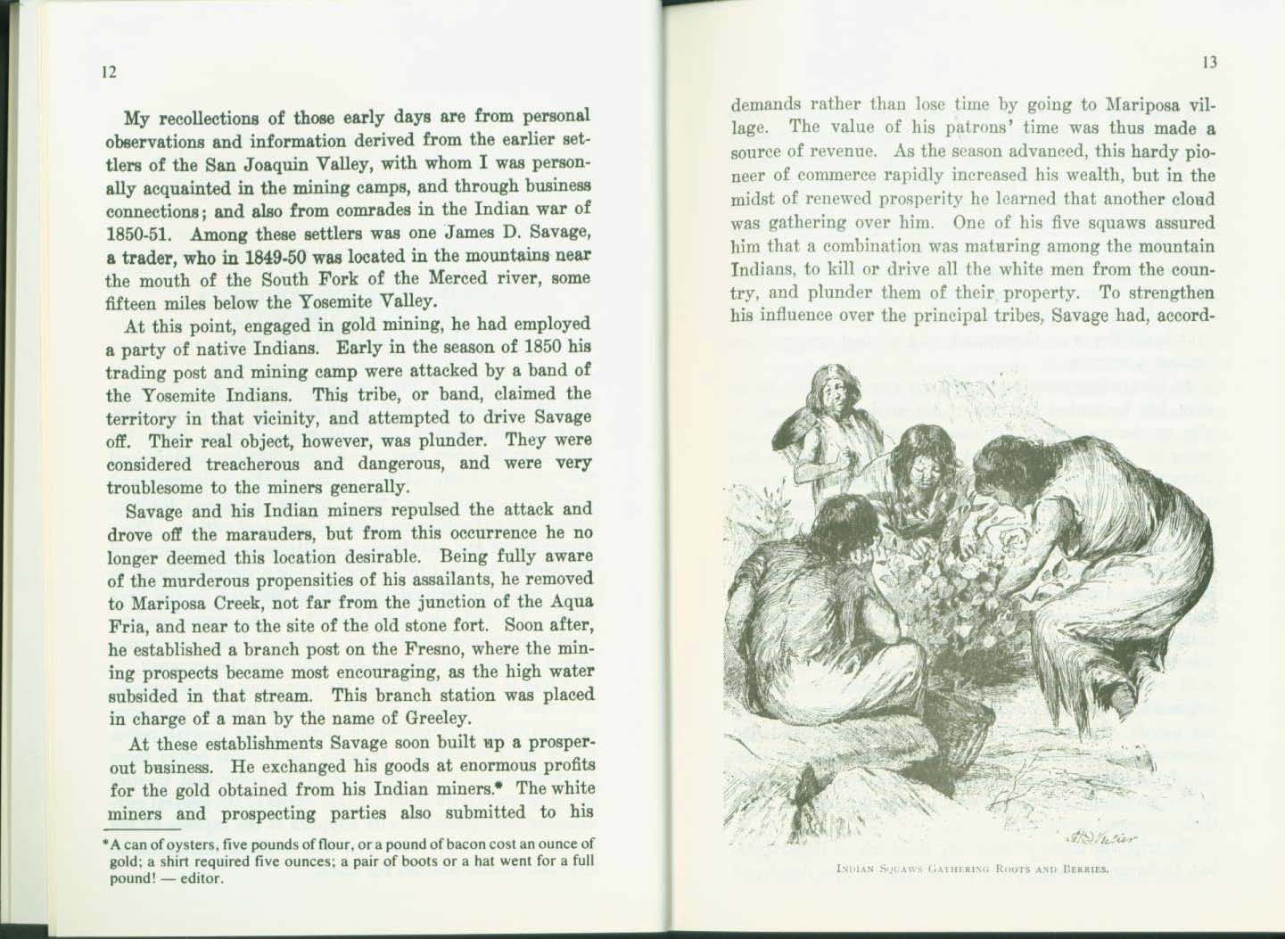 DISCOVERY OF THE YOSEMITE IN 1851. vist0021d